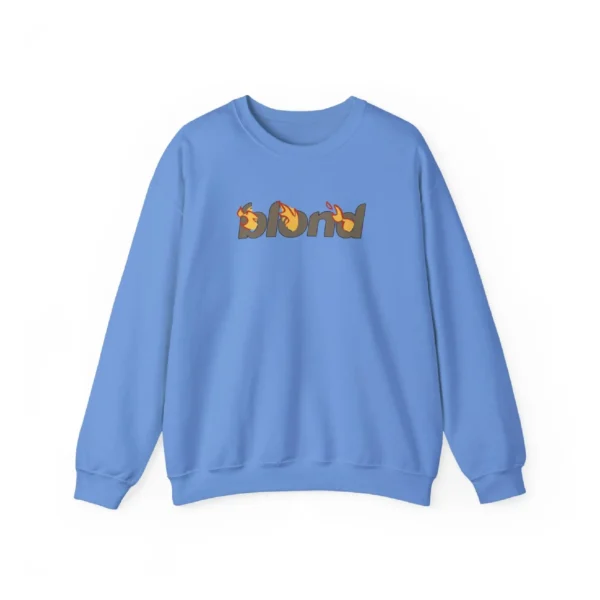 Frank Ocean Blond Art Unisex Heavy Blend Crewneck Carolina Blue (1)