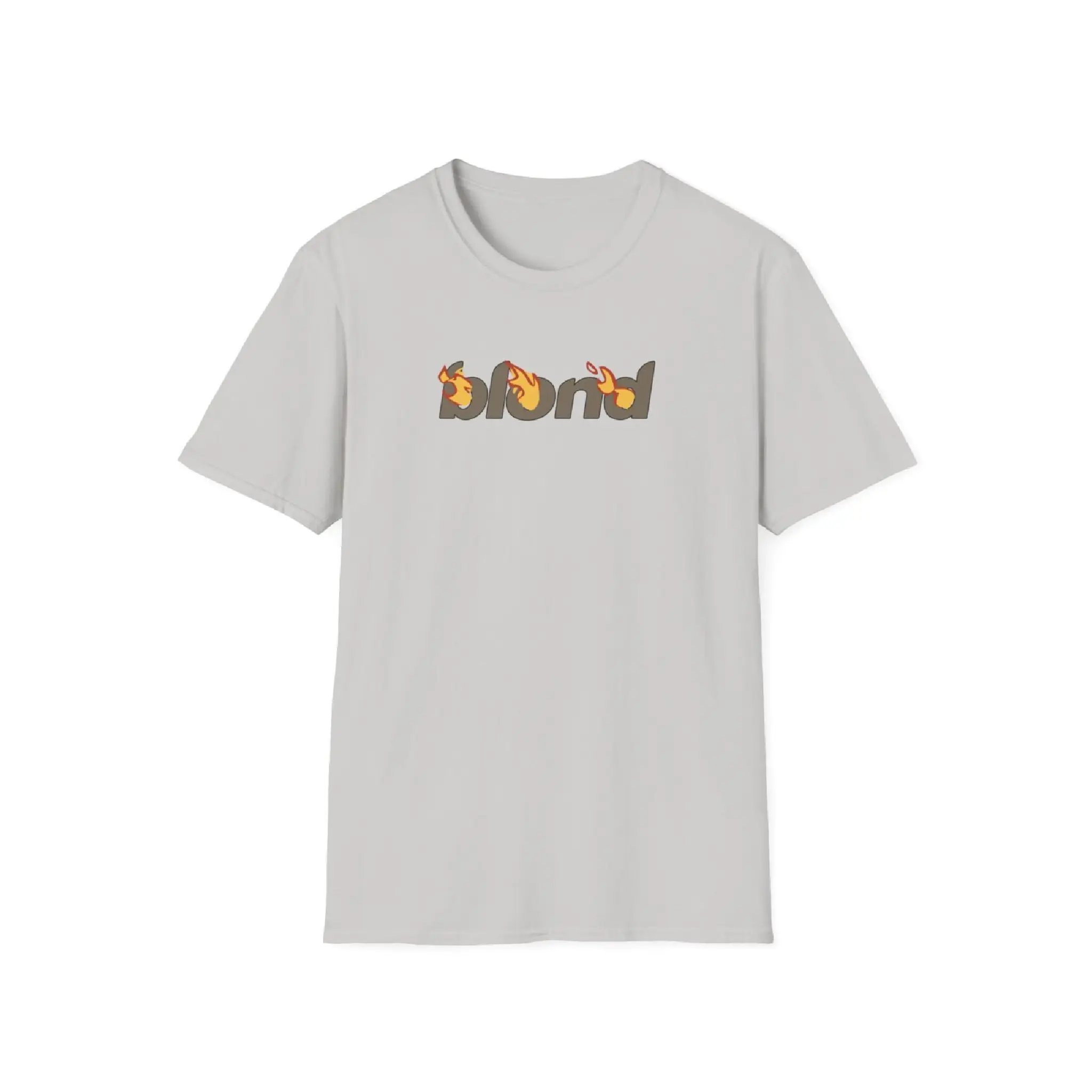 Frank Ocean Blond Art Unisex Softstyle T Shirt Ice Grey (1)