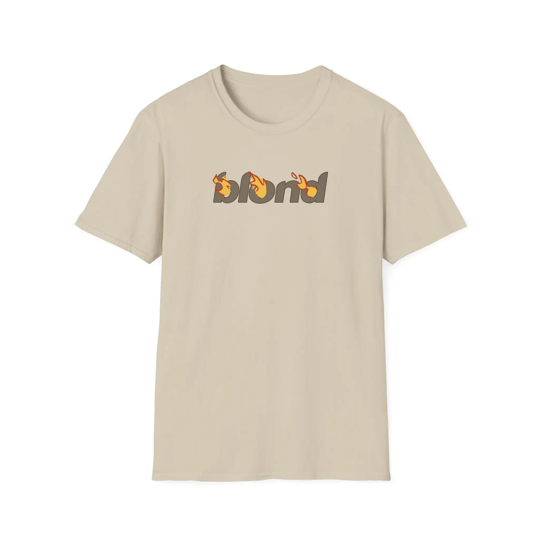 Frank Ocean Blond Art Unisex Softstyle T Shirt Sand (1)