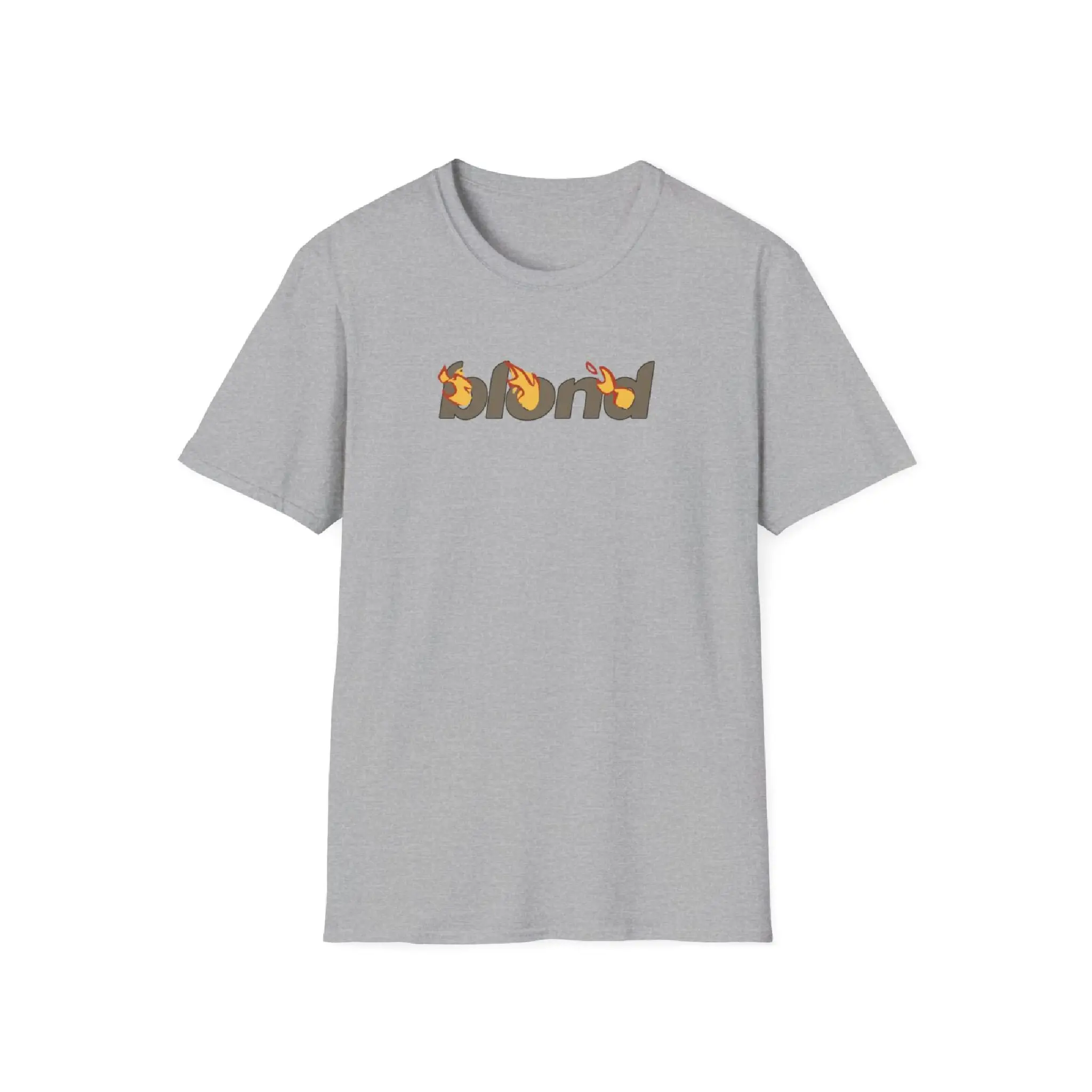 Frank Ocean Blond Art Unisex Softstyle T Shirt Sport Grey (1)