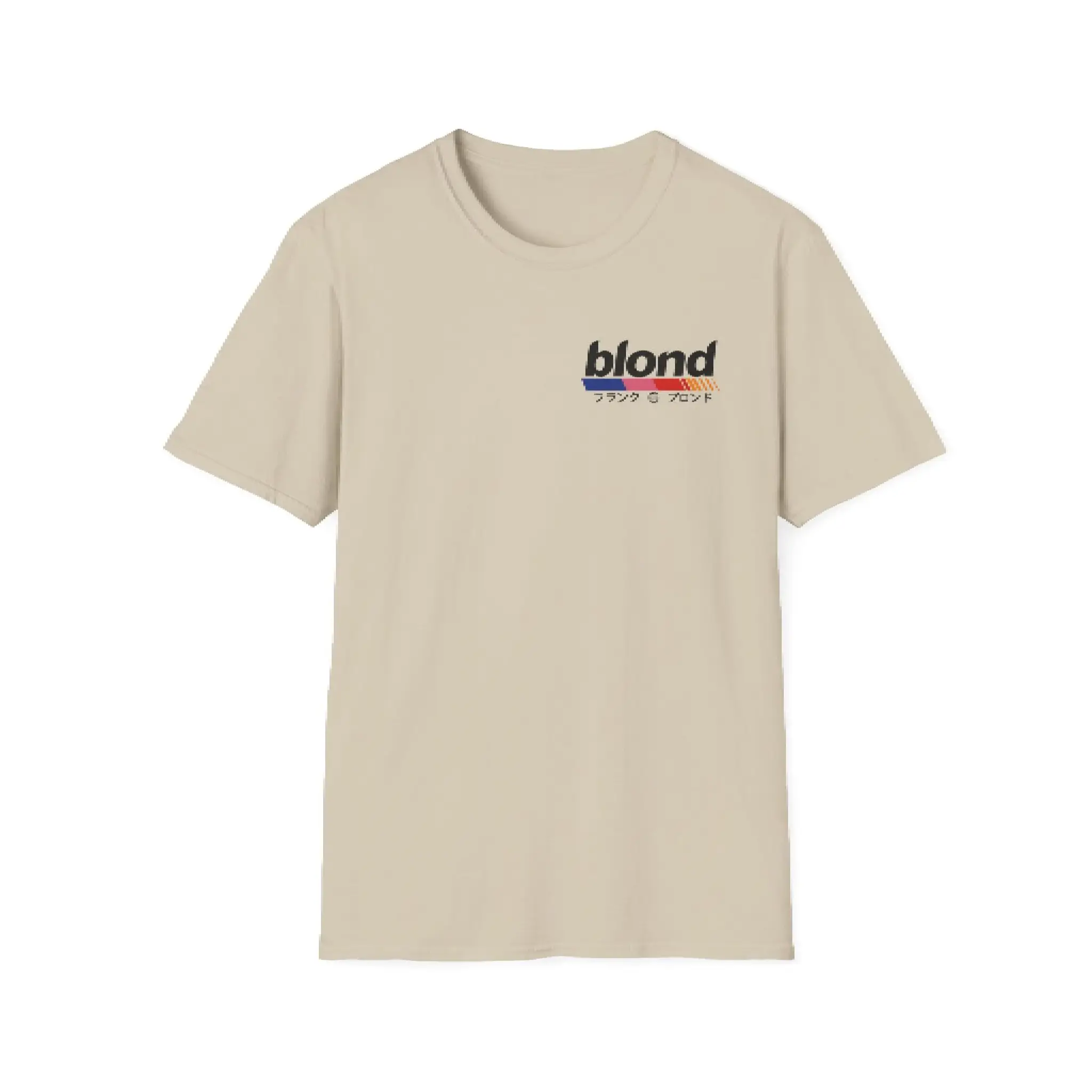 Frank Ocean Blond Ivyfrank Ocean Blond Ivy Unisex Softstyle T Shirt Sand (1)