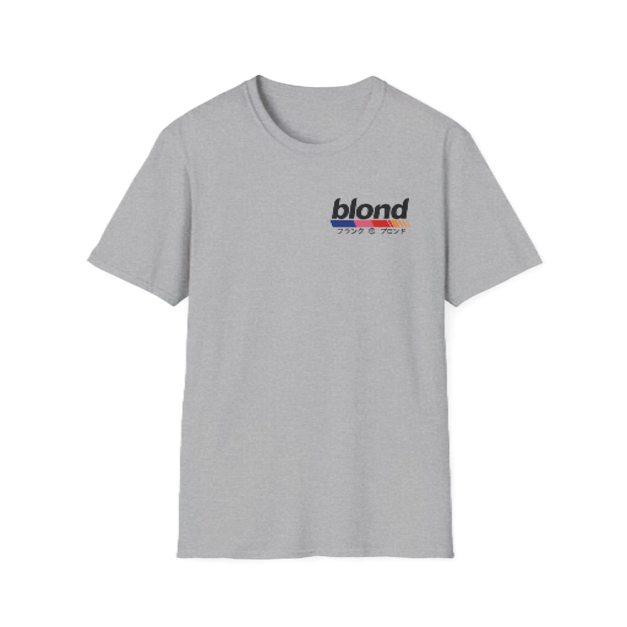 Frank Ocean Blond Ivyfrank Ocean Blond Ivy Unisex Softstyle T Shirt Sport Grey (1)