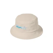 Frank Ocean Typography Text Logo Sea Waves Bucket Hat (1)