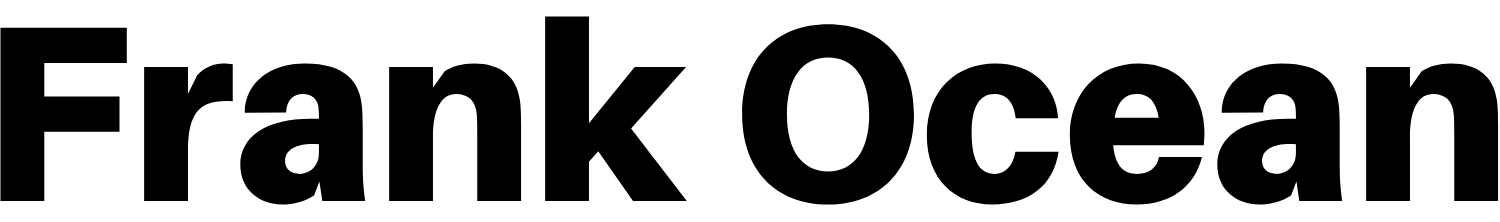 frank ocean logo png